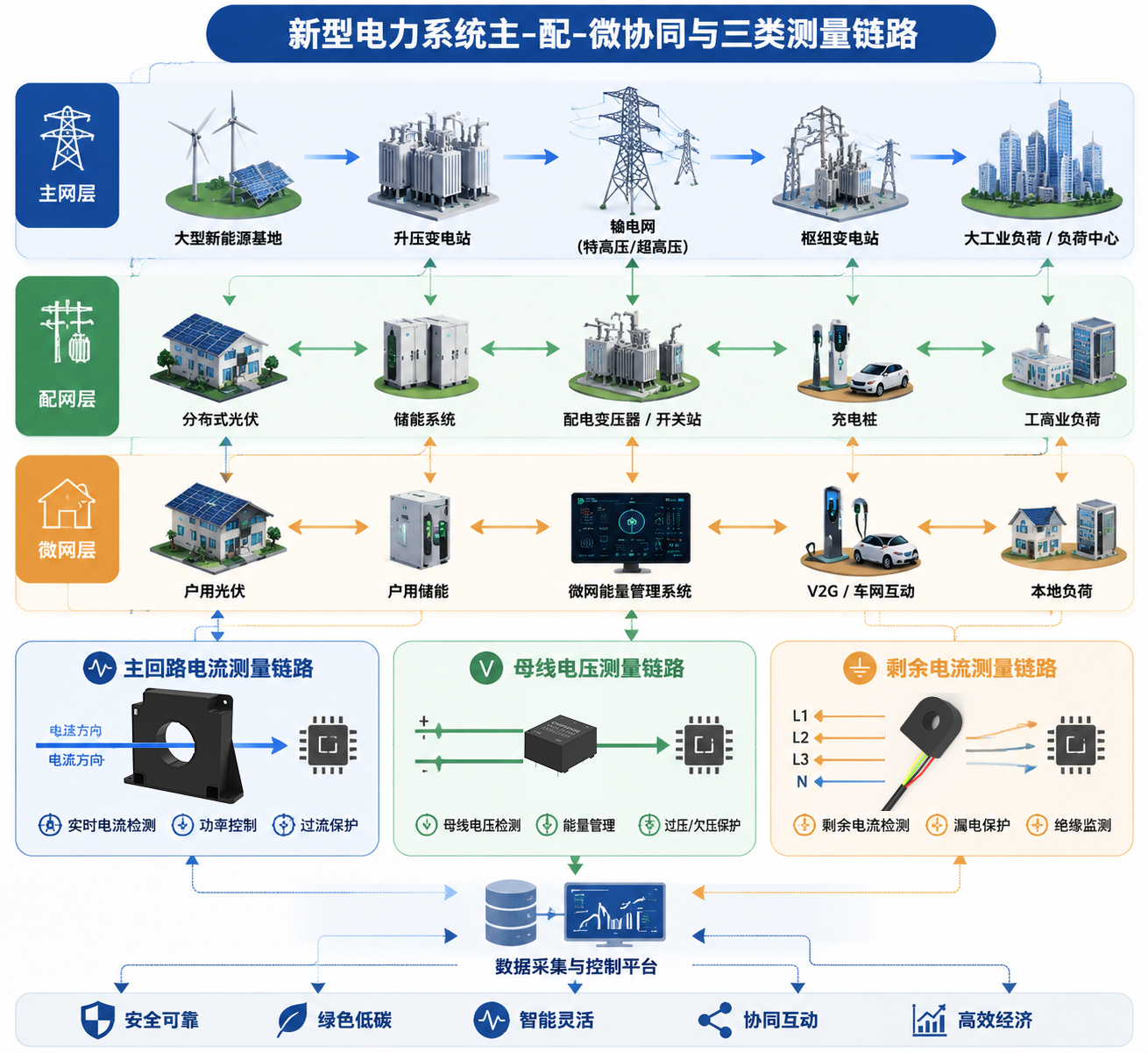《新型电力系统建设“十五五”规划》发布：主配微协同背后的三条测量链路